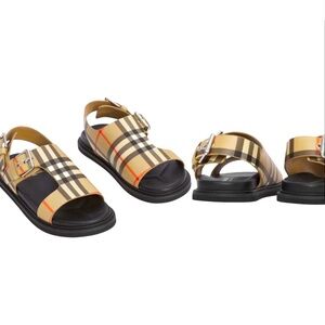Burberry Bertha Check Sandal (Toddler
& Little Kid)
